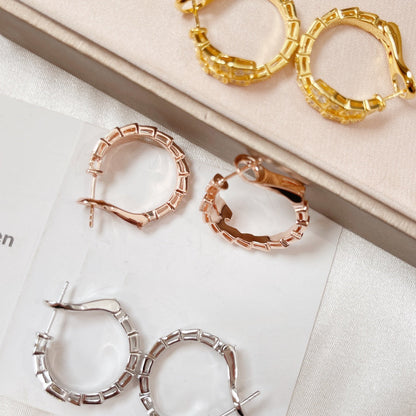 [Polaidi Jewelry]SERPENTI EARRINGS DIAMOND