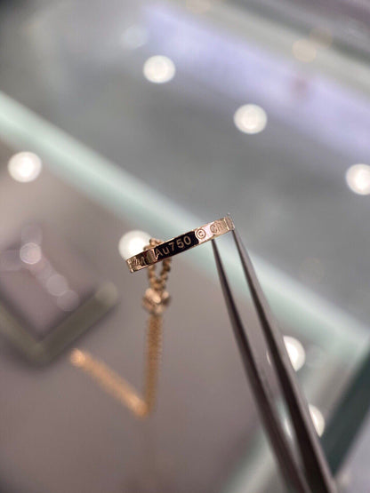 [：Polaidi Jewelry]LOVEブレスレット 2ダイヤモンド