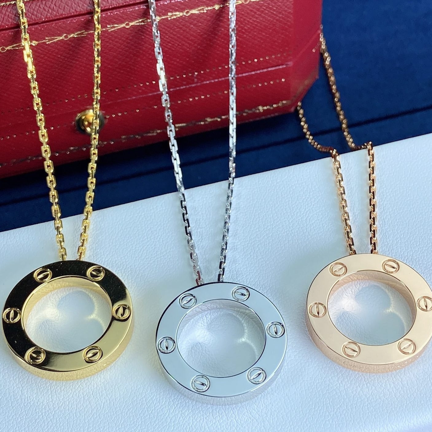 [Polaidi Jewelry]LOVE NECKLACE 16MM