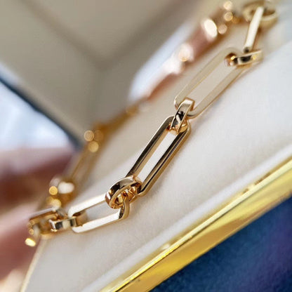 [Polaidi Jewelry]CHAINE BRACELET SMALL MODEL DIAMOND