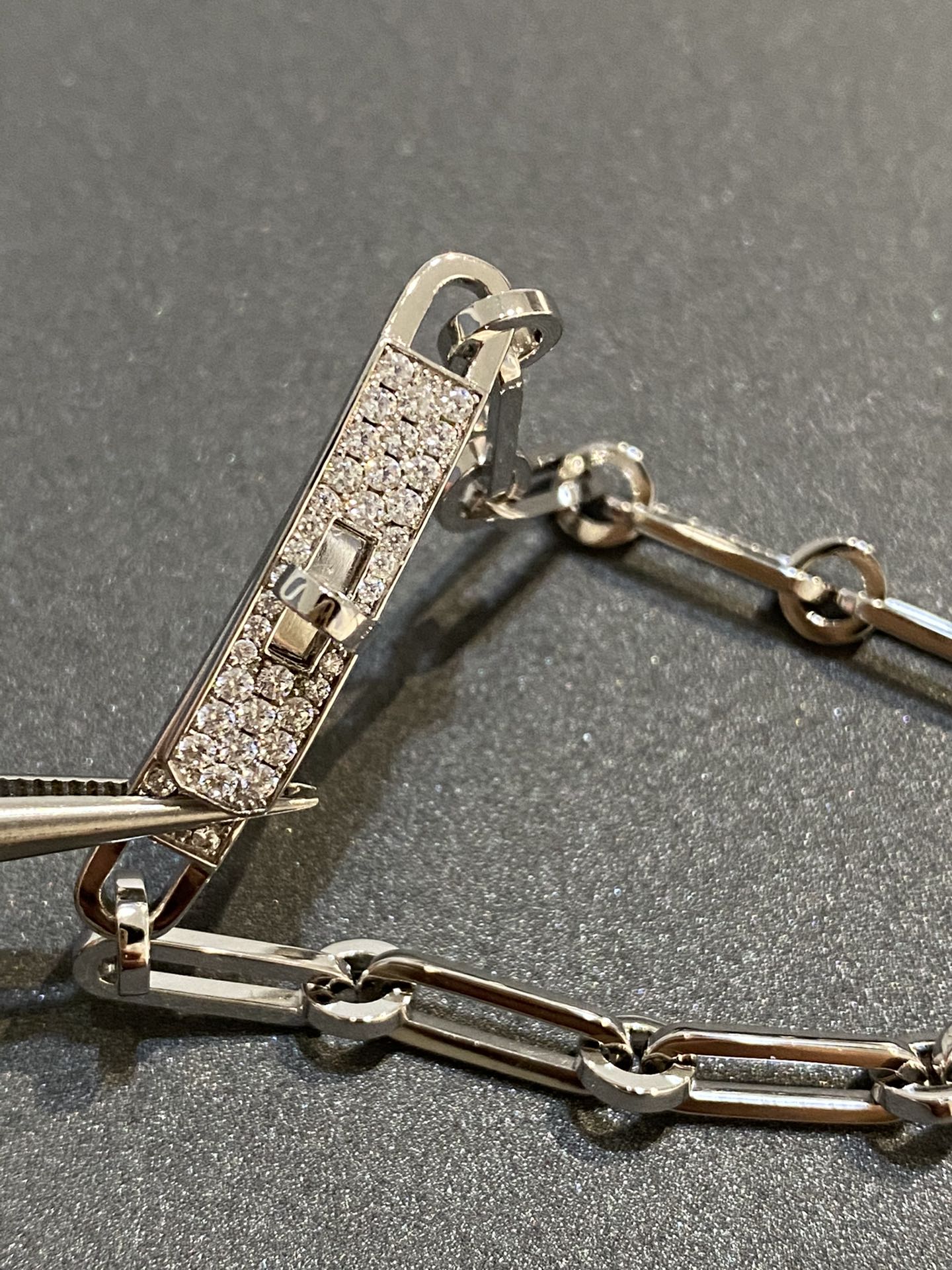 [：Polaidi Jewelry]CHAINE BRACELET SMALL MODEL DIAMOND