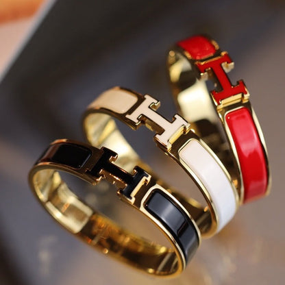 [Polaidi Jewelry]H BRACELET 12MM GOLD