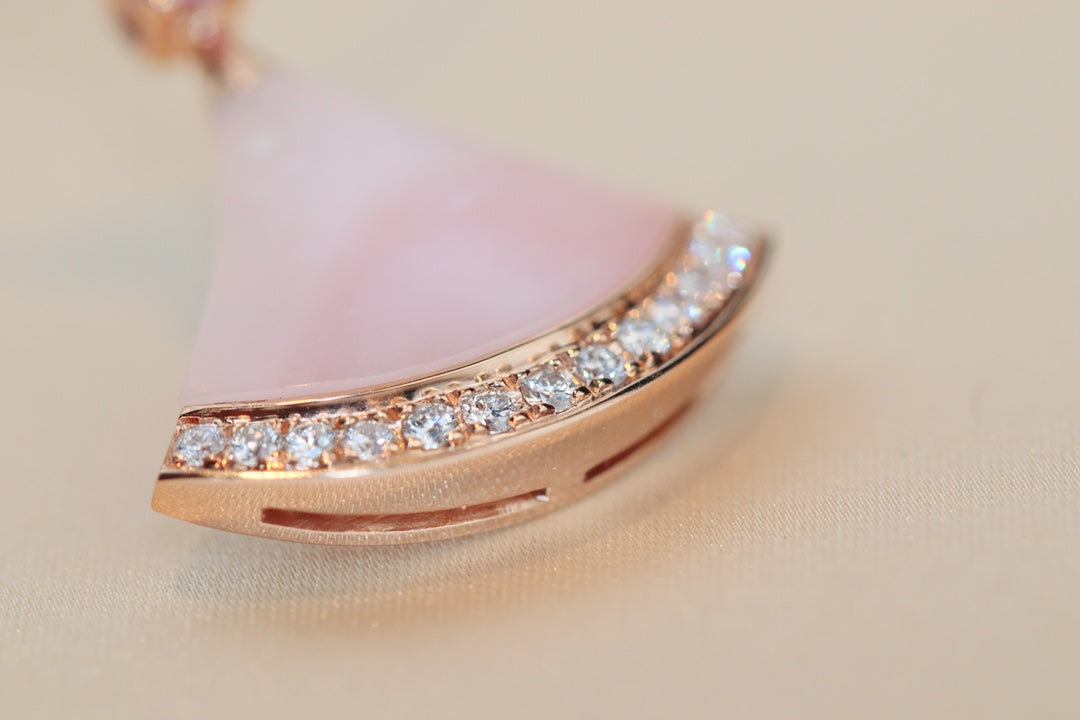 [Polaidi Jewelry]DREAM NECKLACE PINK MOP DIAMOND