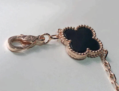 [：Polaidi Jewelry]CLOVER 5 MOTIFS MULTICOLOR  BRACELET