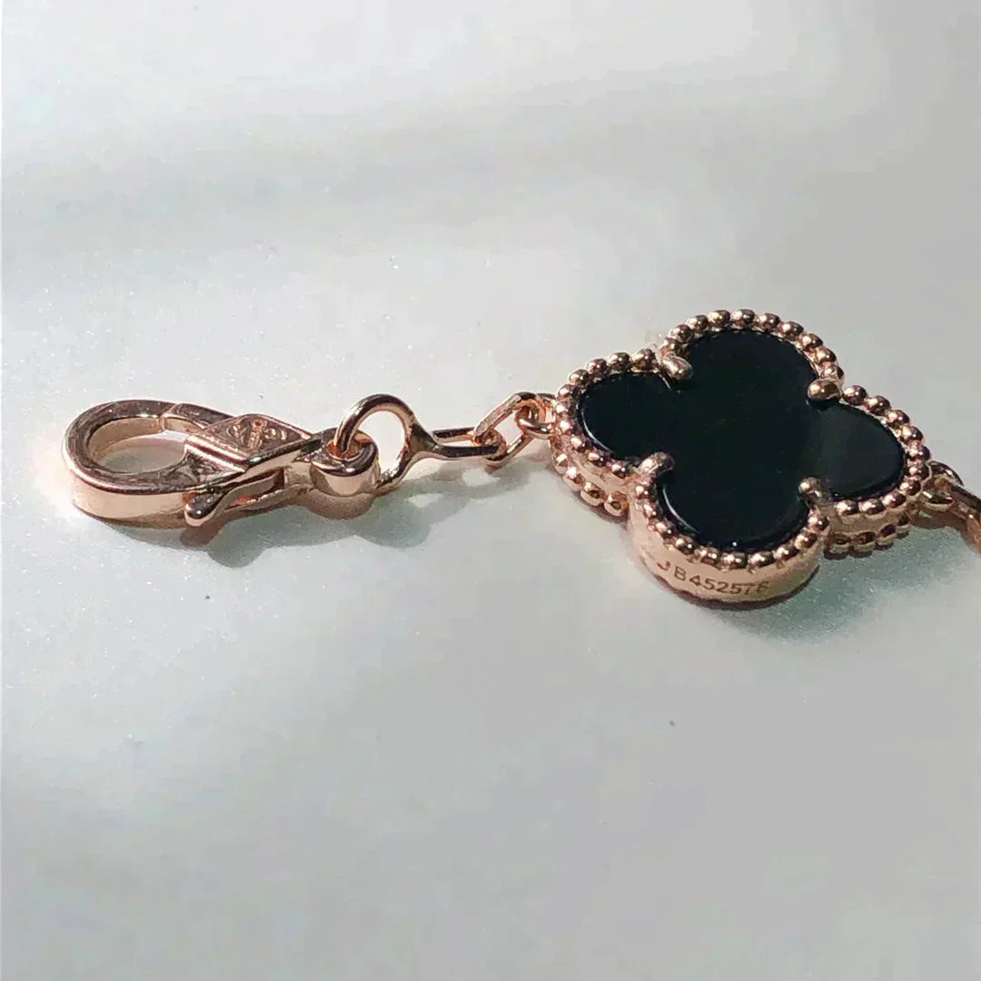 [Polaidi Jewelry]CLOVER 5 MOTIFS MULTICOLOR BRACELET