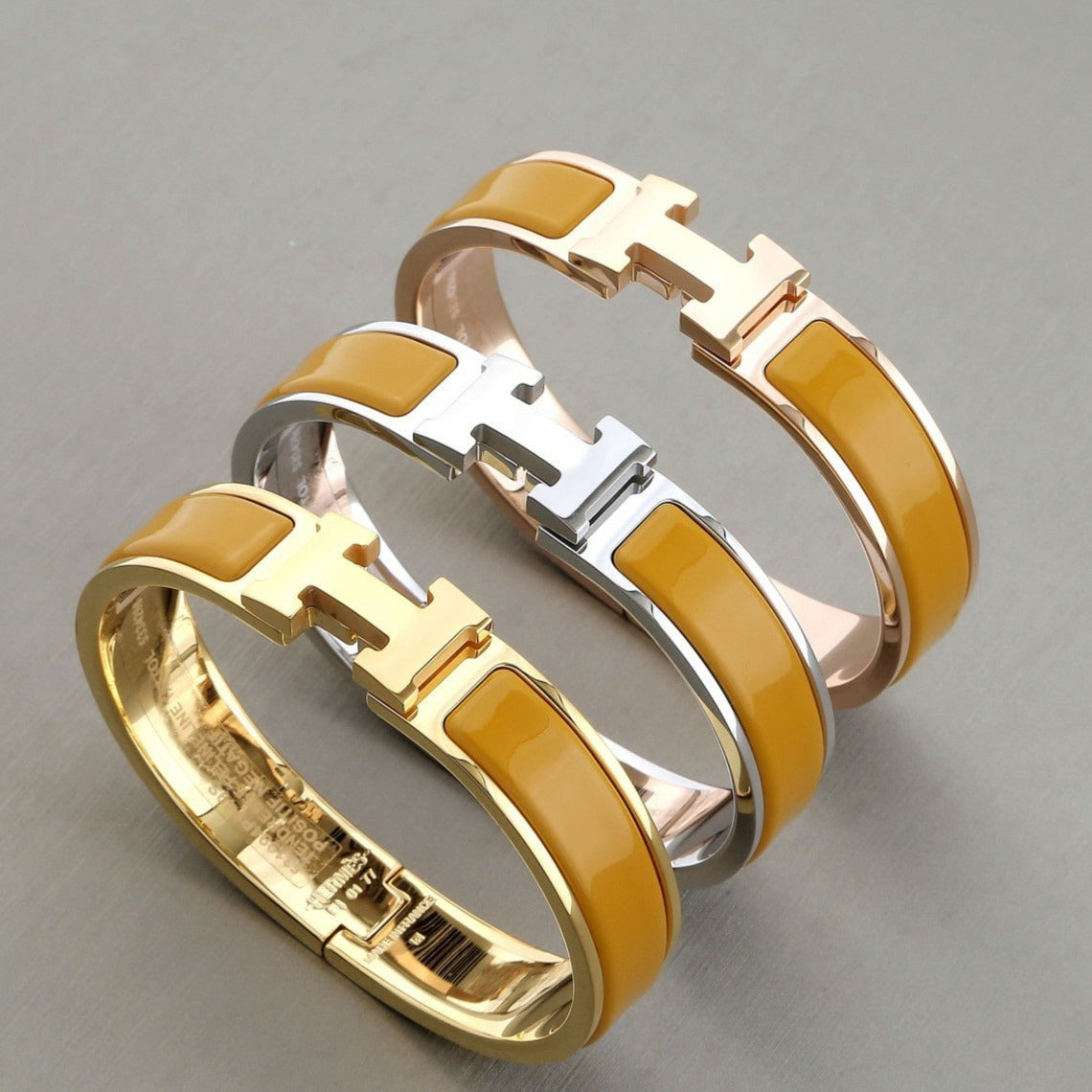 [Polaidi Jewelry]H BRACELET PERU 12MM