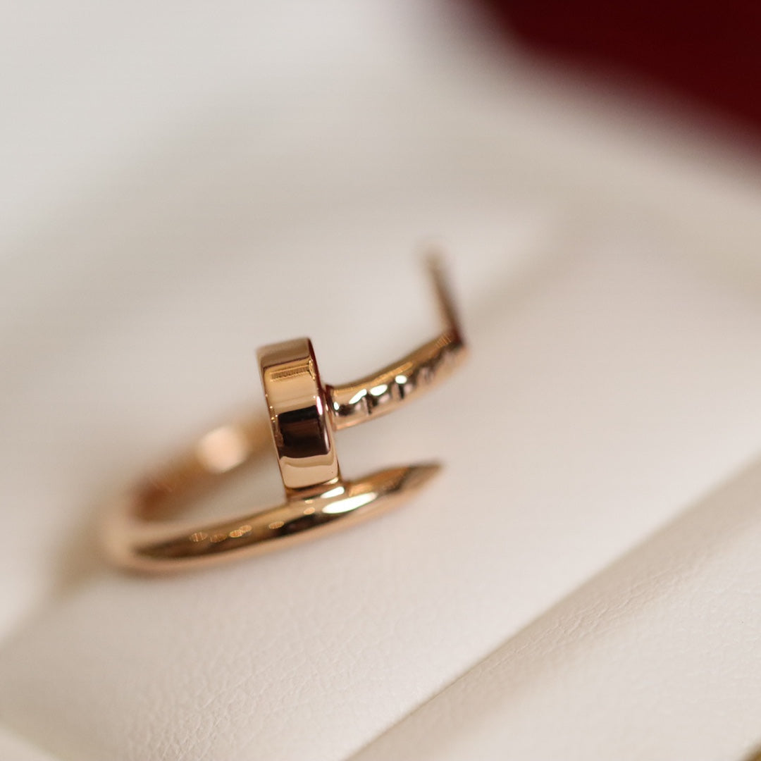 [：Polaidi Jewelry]JUSTE EARRINGS PINK GOLD
