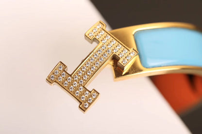 [Polaidi Jewelry]H CLOUD BLUE BRACELET GOLD DIAMOND