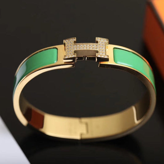 [Polaidi Jewelry]H BRACELET GOLD DIAMOND