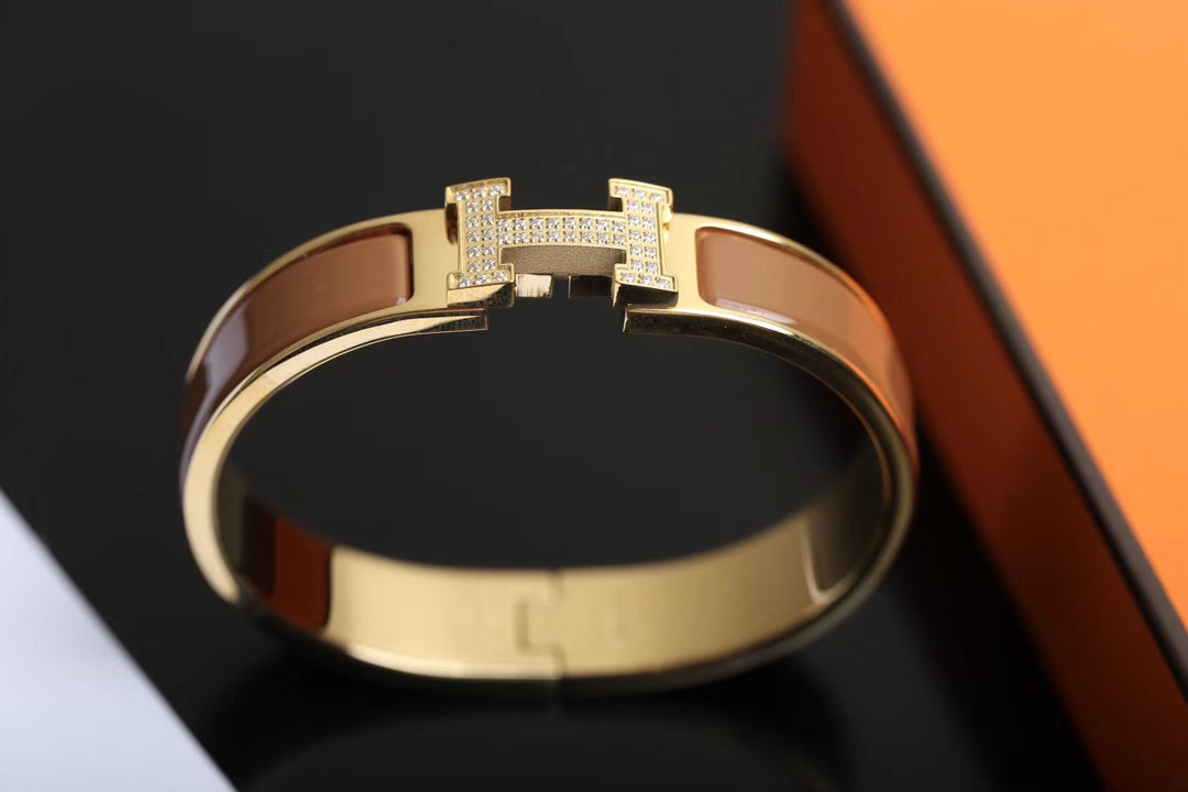 [：Polaidi Jewelry]H BRACELET GOLD DIAMOND
