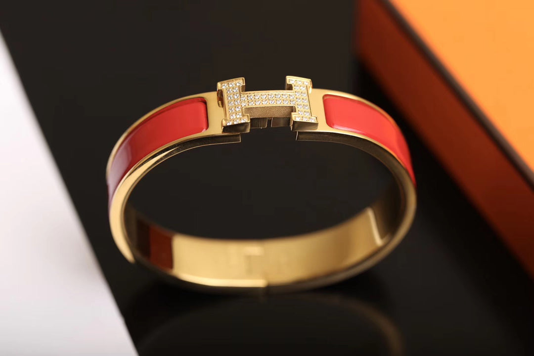 [：Polaidi Jewelry]H BRACELET GOLD DIAMOND