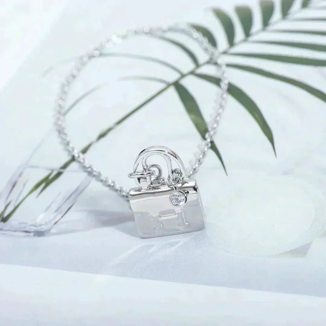 [：Polaidi Jewelry]AMULETTE PEDANT SILVER NECKLACE