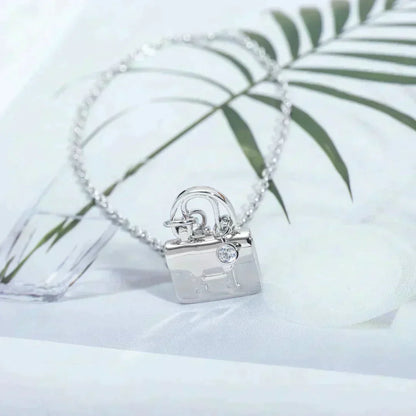 [：Polaidi Jewelry]AMULETTE PEDANT SILVER NECKLACE