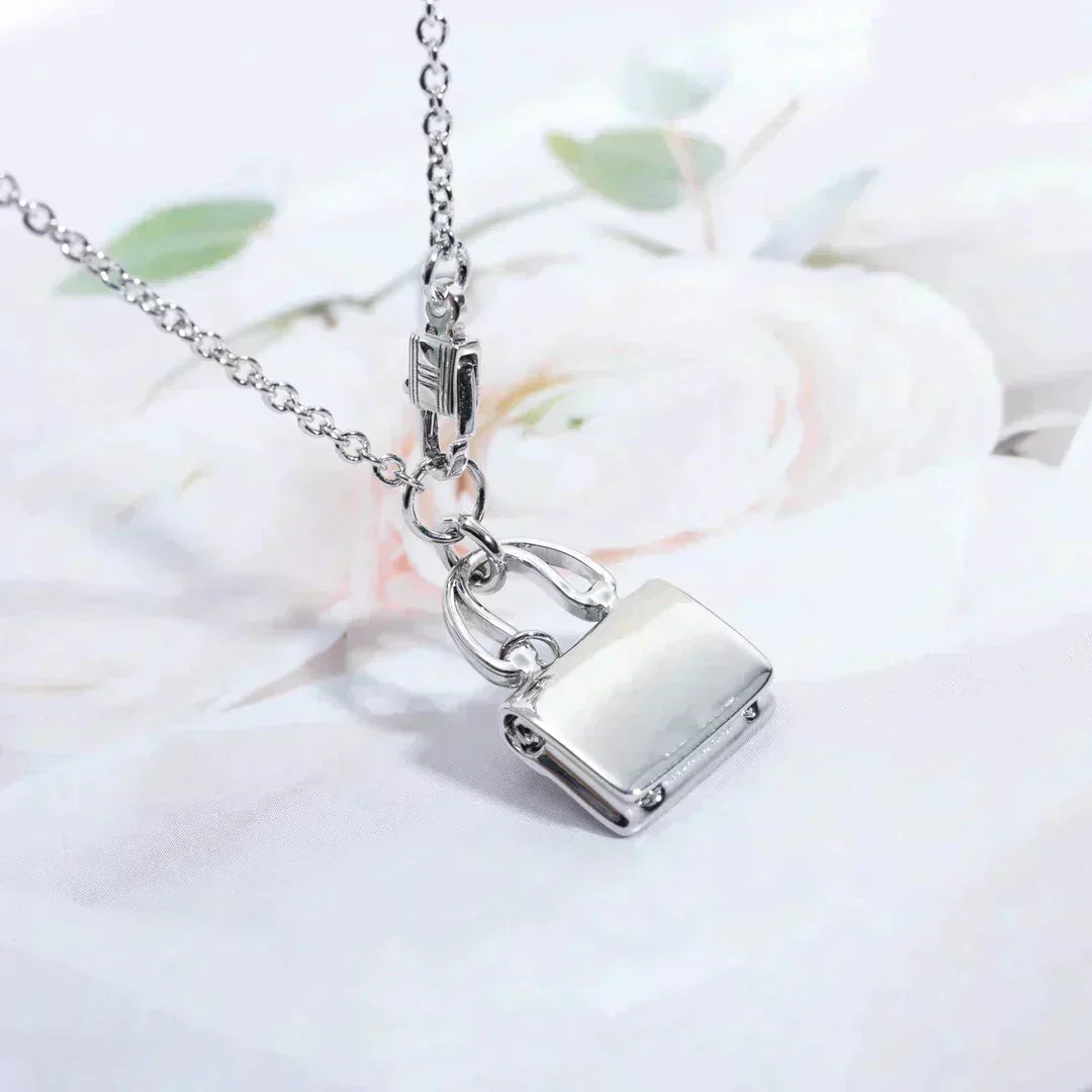 [Polaidi Jewelry]AMULETTE PEDANT SILVER NECKLACE