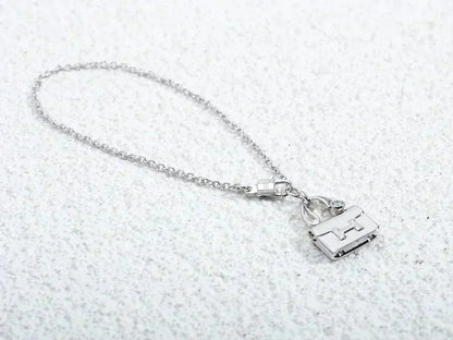 [Polaidi Jewelry]AMULETTE PEDANT SILVER NECKLACE