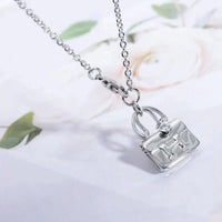[Polaidi Jewelry ]AMULETTE PEDANT SILVER NECKLACE