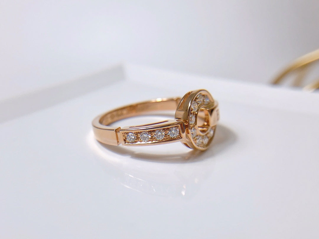 [Polaidi Jewelry]DREAM RING DIAMOND PINK GOLD