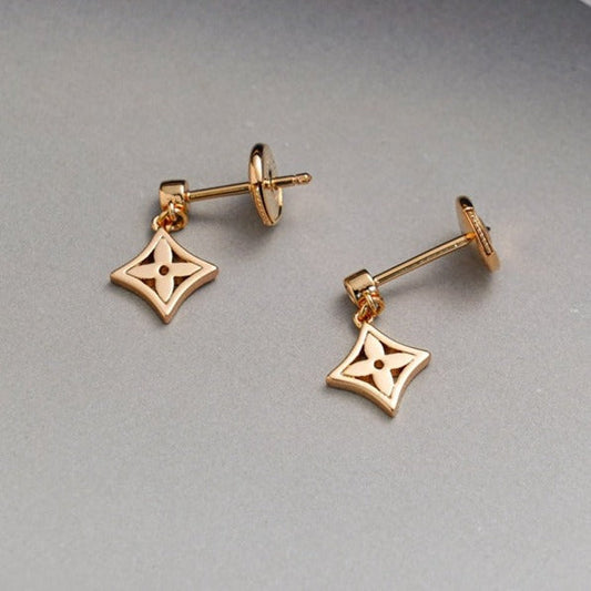 [：Polaidi Jewelry]STAR EARRINGS GOLD