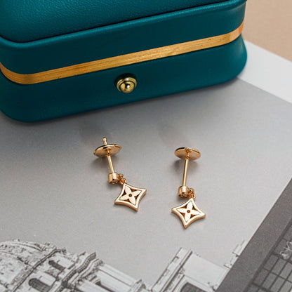 [：Polaidi Jewelry]STAR EARRINGS GOLD