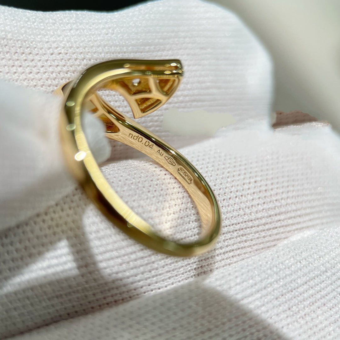 [Polaidi Jewelry]DREAM RING PINK GOLD DIAMOND