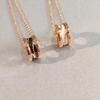 [Polaidi Jewelry ]ZERO 1 NECKLACE PINK GOLD