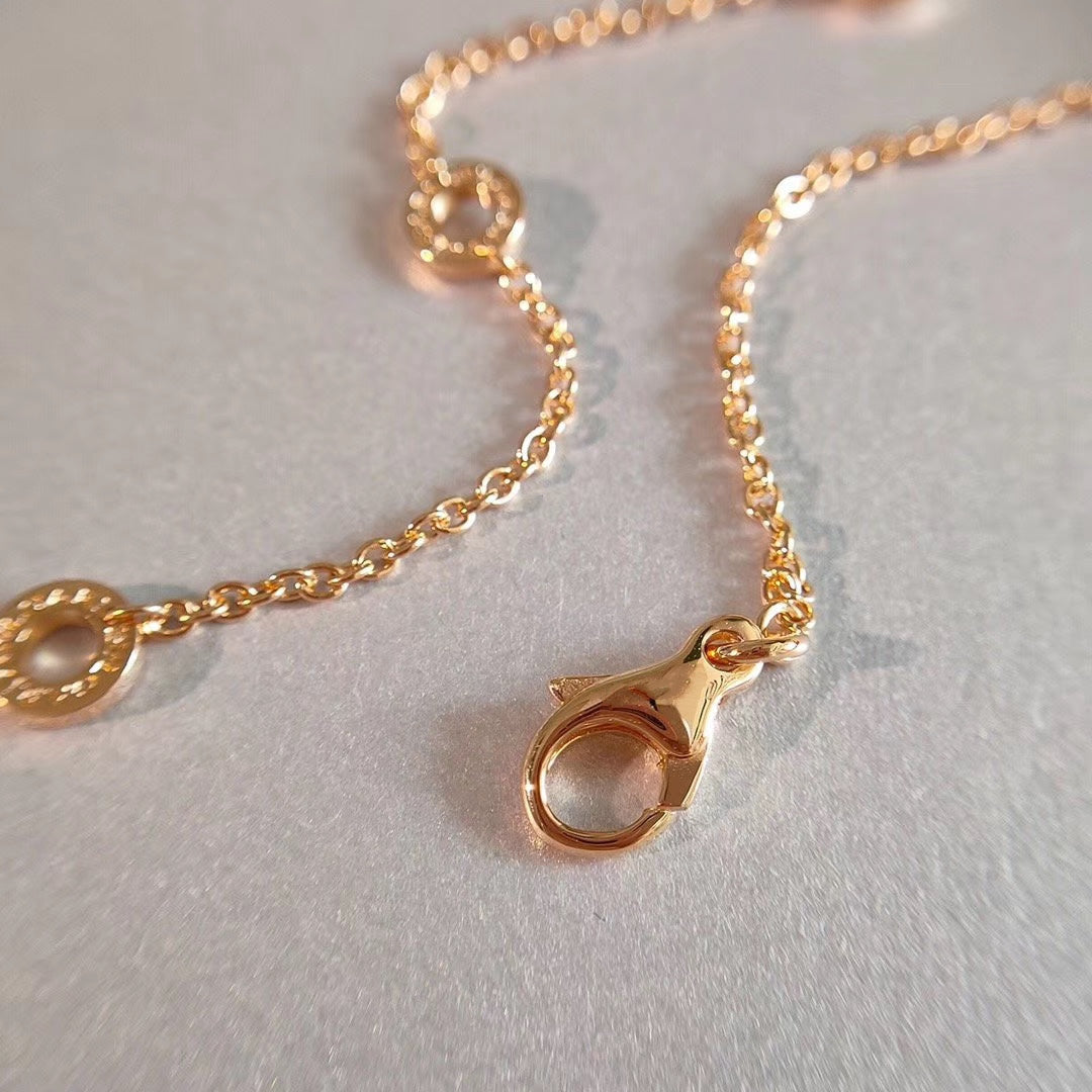 [Polaidi Jewelry]ZERO 1 NECKLACE PINK GOLD