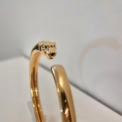 [：Polaidi Jewelry]PANTHERE GOLD OPEN BRACELET