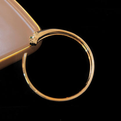 [：Polaidi Jewelry]PANTHERE GOLD OPEN BRACELET