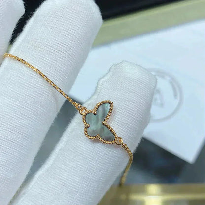 [：Polaidi Jewelry]BUTTERFLY DARK MOP BUTTERFLY BRACELET