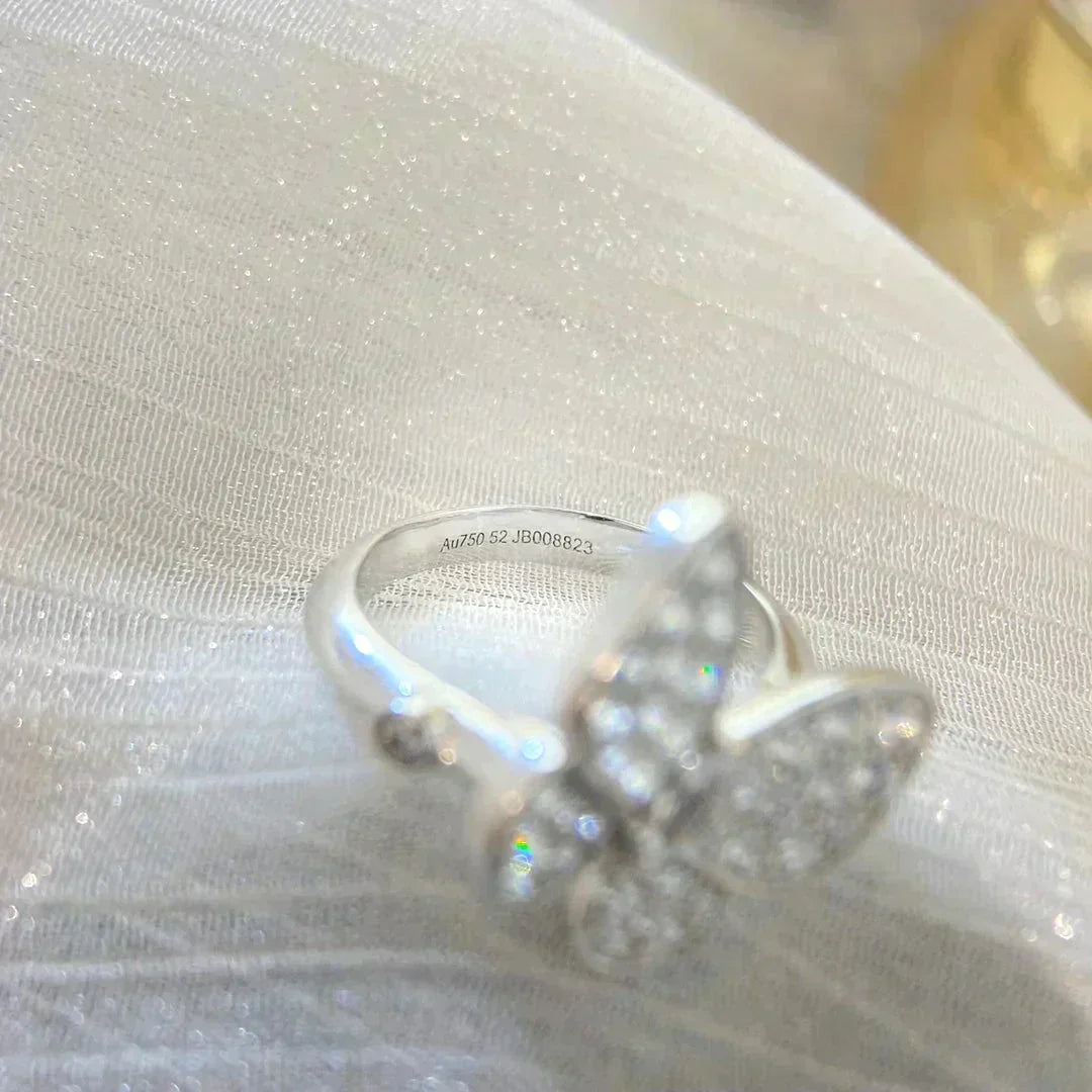 [Polaidi Jewelry]BUTTERFLY DIAMOND RING