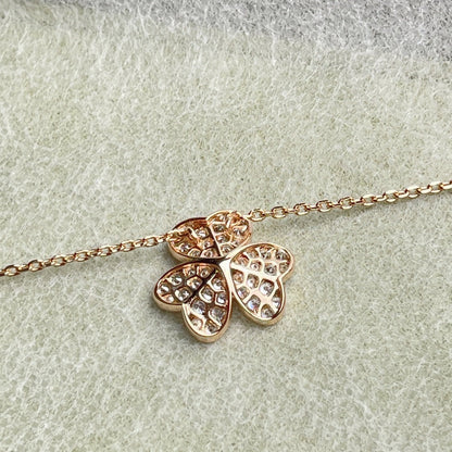 [：Polaidi Jewelry]FLOWER DIAMOND NECKLACE