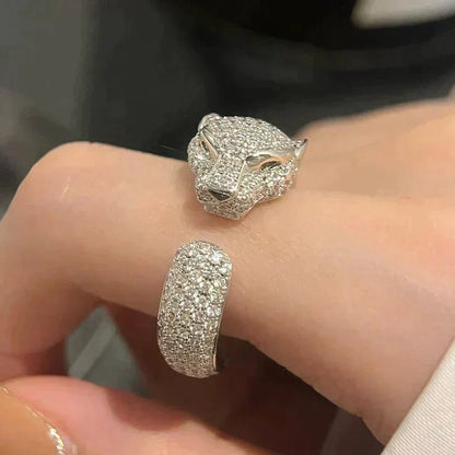 [：Polaidi Jewelry]パンテール 5.5MM フルダイヤモンドリング