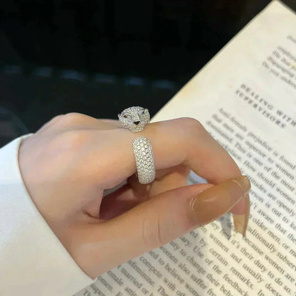 [Polaidi Jewelry]PANTHERE 5.5MM ALL DIAMOND RING