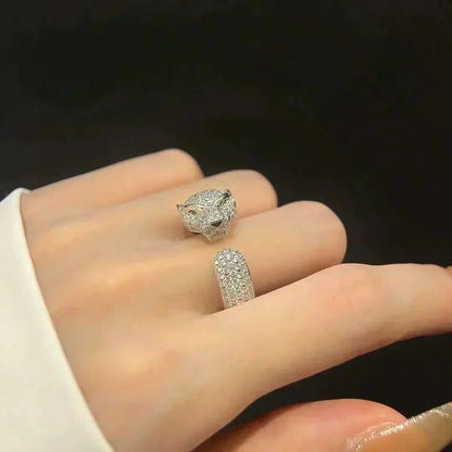 [：Polaidi Jewelry]パンテール 5.5MM フルダイヤモンドリング