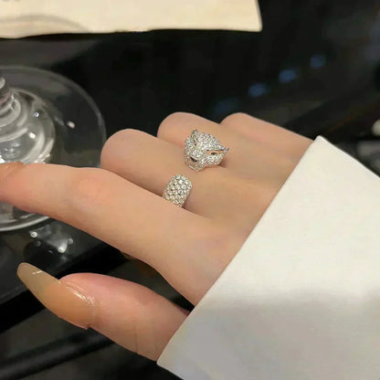 [：Polaidi Jewelry]パンテール 5.5MM フルダイヤモンドリング