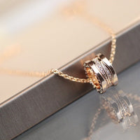 [Polaidi Jewelry ]ZERO 1 PINK GOLD DIAMOND NECKLACE