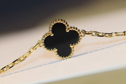 [Polaidi Jewelry]CLOVER 20 MOTIFS ONYX ROSE GOLD