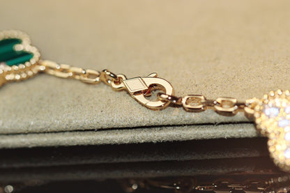 [：Polaidi Jewelry]CLOVER 20 MOTIFS ONYX ROSE GOLD