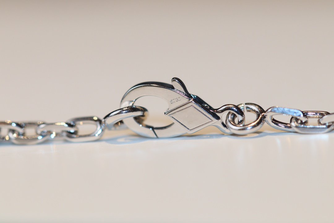 [Polaidi Jewelry]CLOVER 20 MOTIFS ONYX DIAMOND SILVER