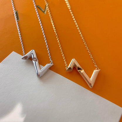 [：Polaidi Jewelry]VOLTE UPSIDE DOWN NECKLACE
