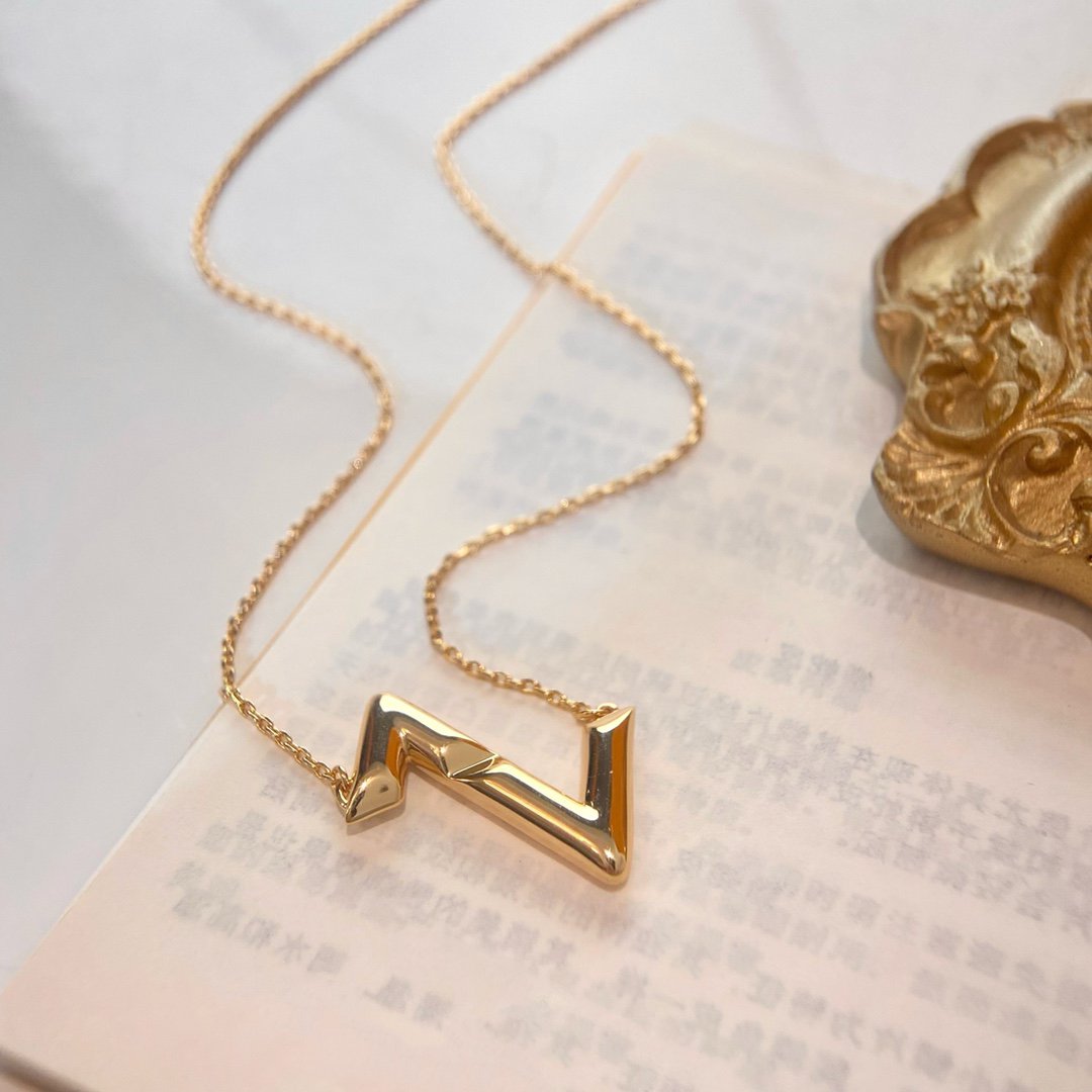 [：Polaidi Jewelry]VOLTE UPSIDE DOWN NECKLACE