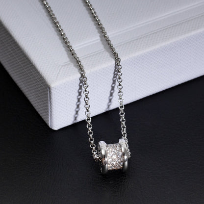 [Polaidi Jewelry]ZERO 1 SILVER DIAMOND NECKLACE