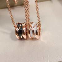 [Polaidi Jewelry ]ZERO 1 FOUR BAND PINK GOLD CERAMIC