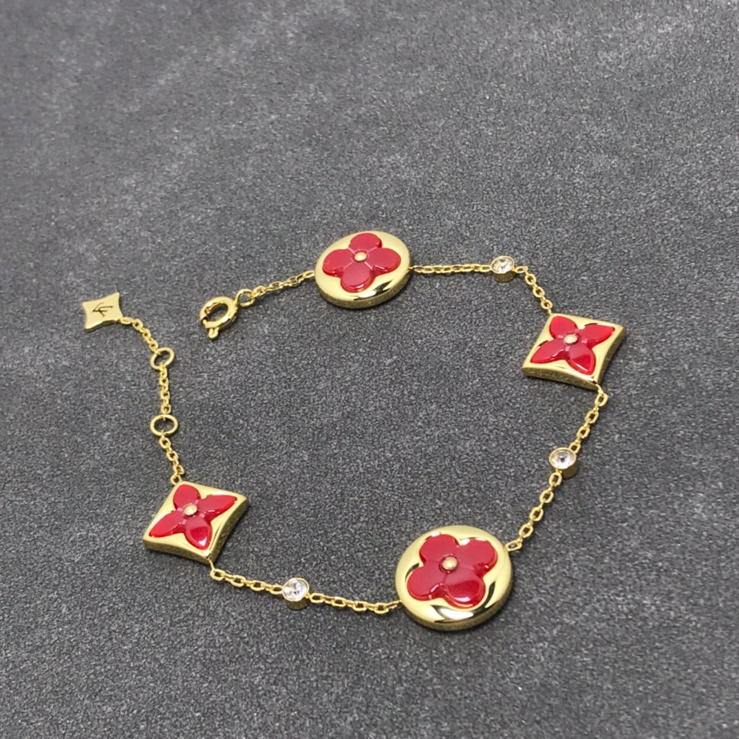 [：Polaidi Jewelry]STAR AND SUN CARNELIAN 4 MOTIFS 3 DIAMONDS