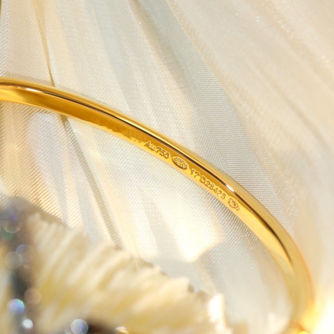 [：Polaidi Jewelry]VOLTE UPSITE DOWN GOLD DIAMOND BRACELET