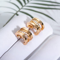 [Polaidi Jewelry ]ZERO 1 PINK GOLD DIAMONDS EARRINGS