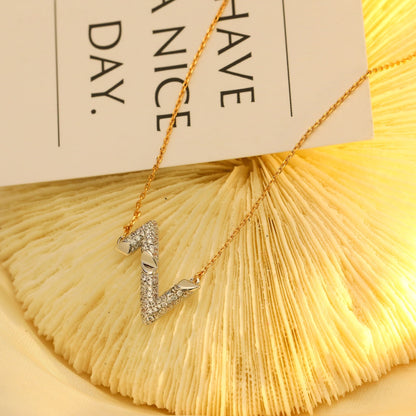 [：Polaidi Jewelry]VOLT SILVER DIAMOND PEDANT NECKLACE