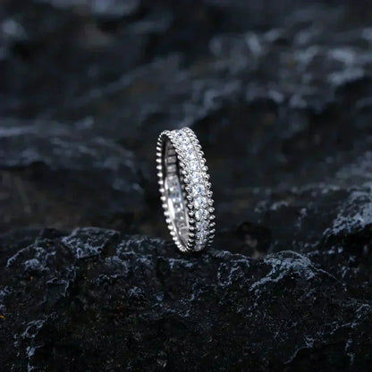 [Polaidi Jewelry]PERLEE DIAMOND SILVER RING
