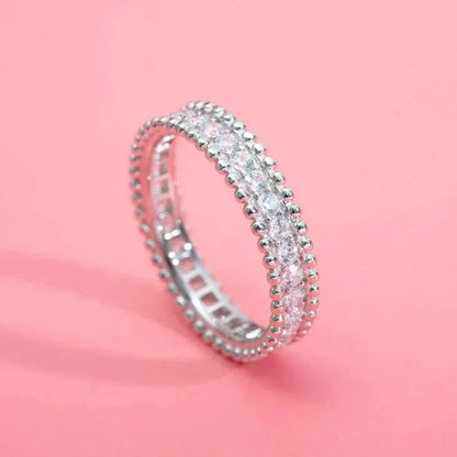 [Polaidi Jewelry]PERLEE DIAMOND SILVER RING