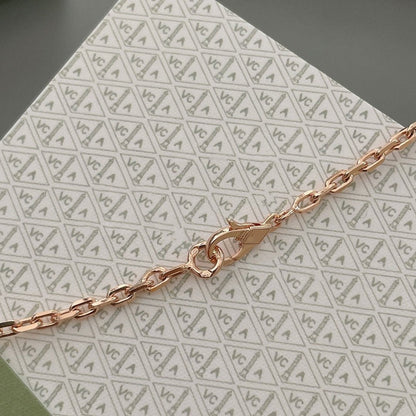 [Polaidi Jewelry]LUCKY SPRING 15 MOTIFS ROSE GOLD NECKLACE